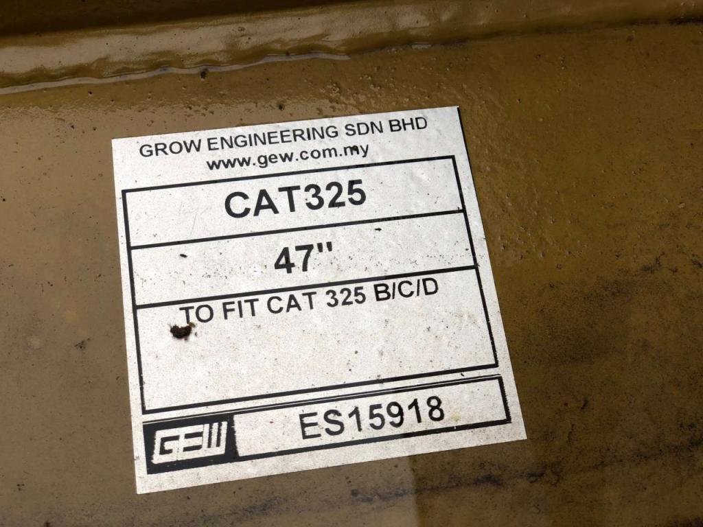 Caterpillar 325B/C/D Bucket Foto 4