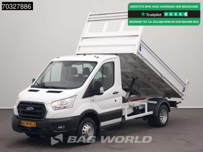 Ford Transit 130pk Kipper Dubbellucht Trekhaak Airco Cruise Euro6 Tipper Benne Kieper Airco Trekhaak Cru vendida por BAS World B.V.