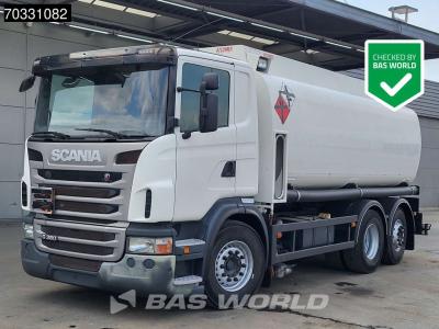 Scania G380 6X2 Alfons Haar Fuel tanker 18.450 liter 4 compartments Lift+steering axle Euro 5 vendida por BAS World B.V.