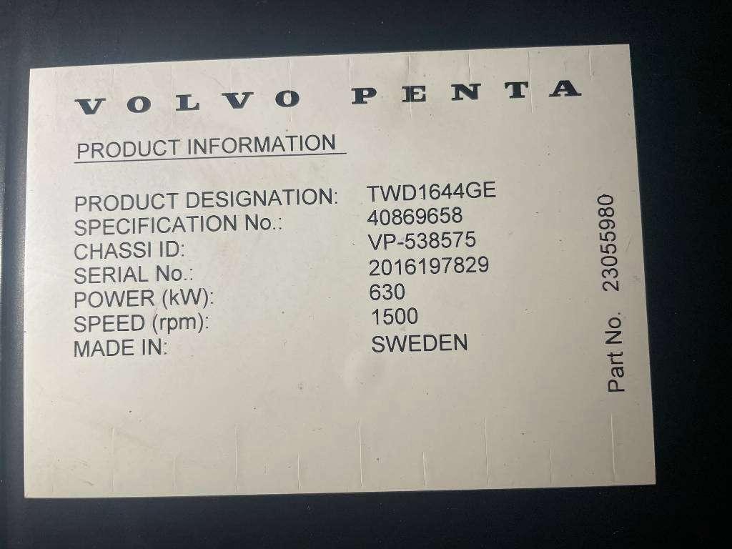 Volvo TWD1644GE - 715 kVA Generator - DPX-18884.1 Foto 18