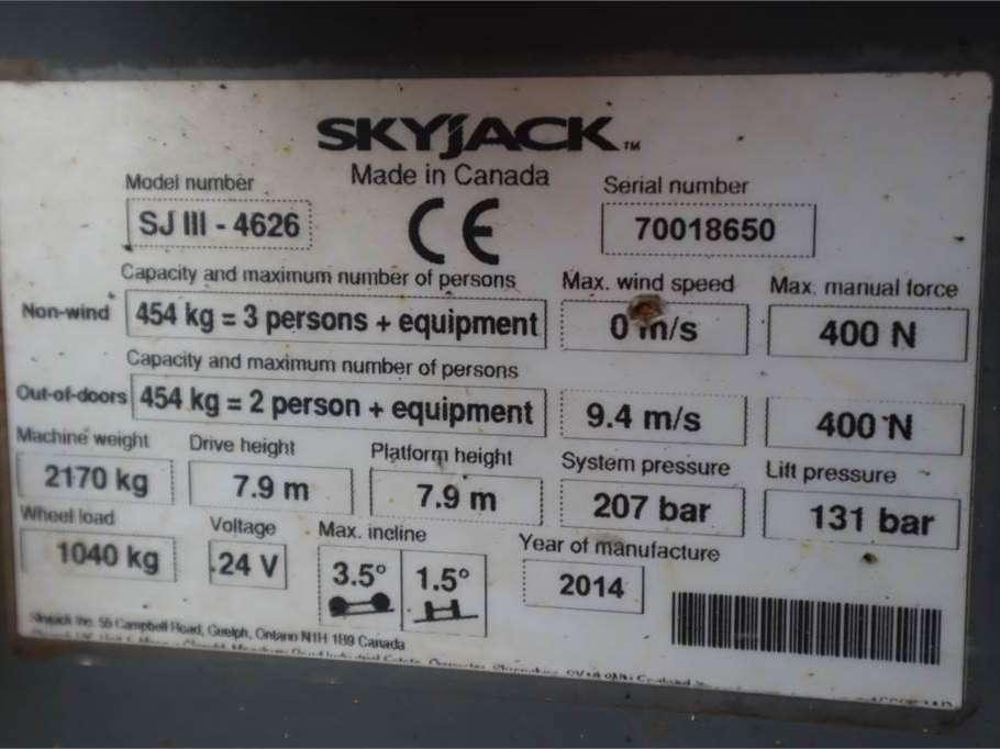 SkyJack SJ4626 Electric Foto 11