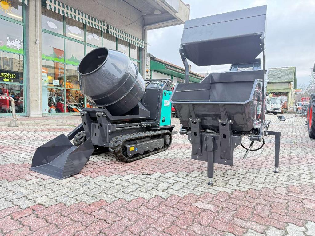 Imer TAURUS 1000 - BOTTE IMPASTATRICE - PALA AUTOCARICANTE - CASSONE DUMPER Foto 17