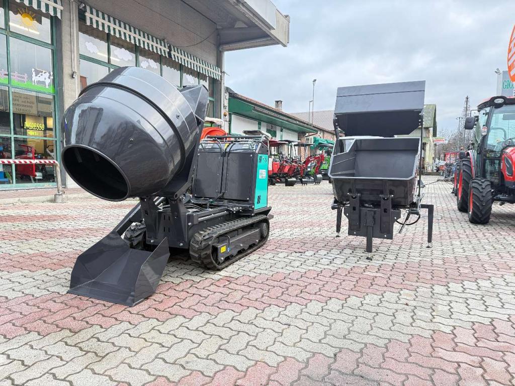 Imer TAURUS 1000 - BOTTE IMPASTATRICE - PALA AUTOCARICANTE - CASSONE DUMPER Foto 2