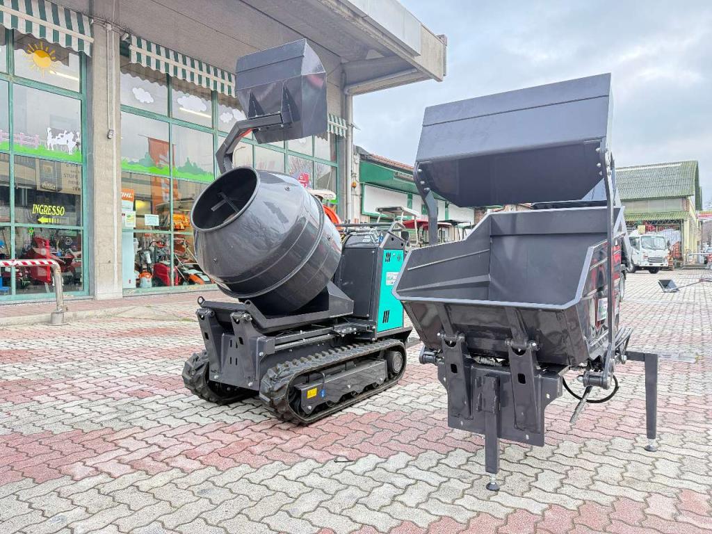 Imer TAURUS 1000 - BOTTE IMPASTATRICE - PALA AUTOCARICANTE - CASSONE DUMPER Foto 6