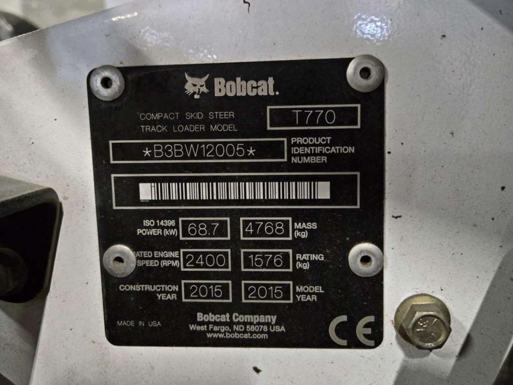 Bobcat T770 Foto 6