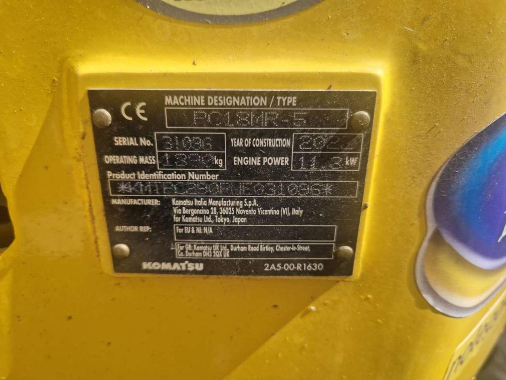 Komatsu PC18MR-5 Foto 9