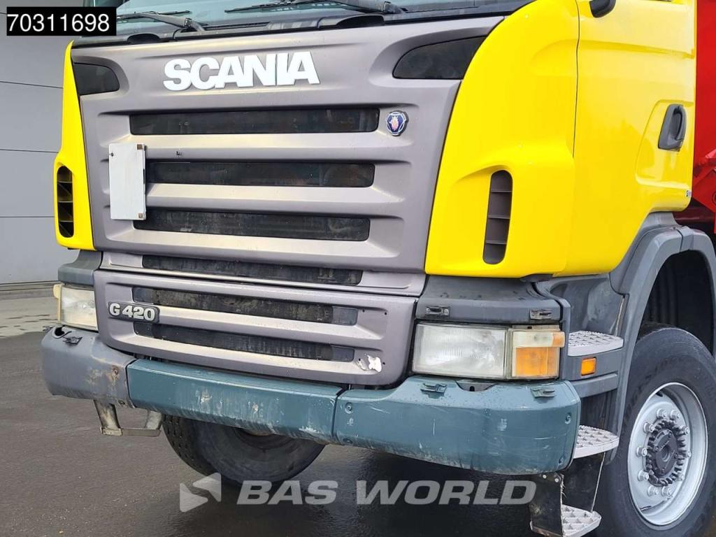 Scania G420 G 8X6 8x6 18m3 KH Kipper Steel suspension Big-Axle Euro 4 Foto 11