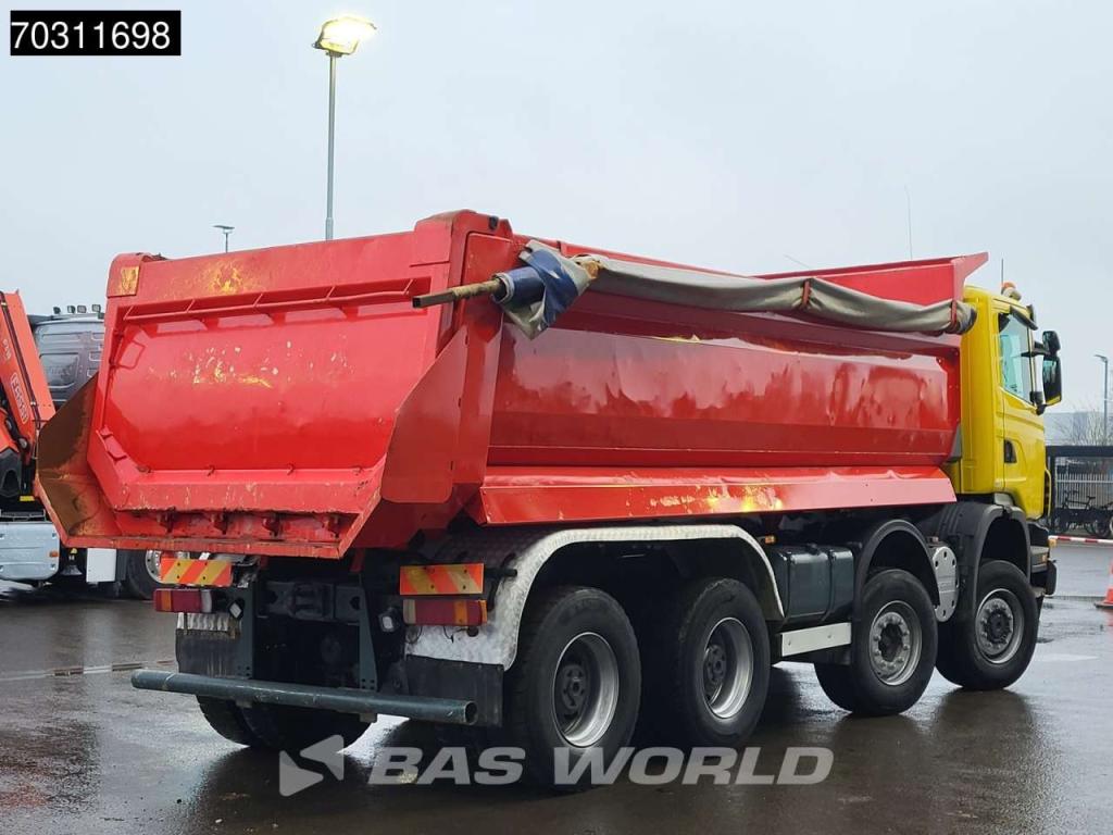 Scania G420 G 8X6 8x6 18m3 KH Kipper Steel suspension Big-Axle Euro 4 Foto 8