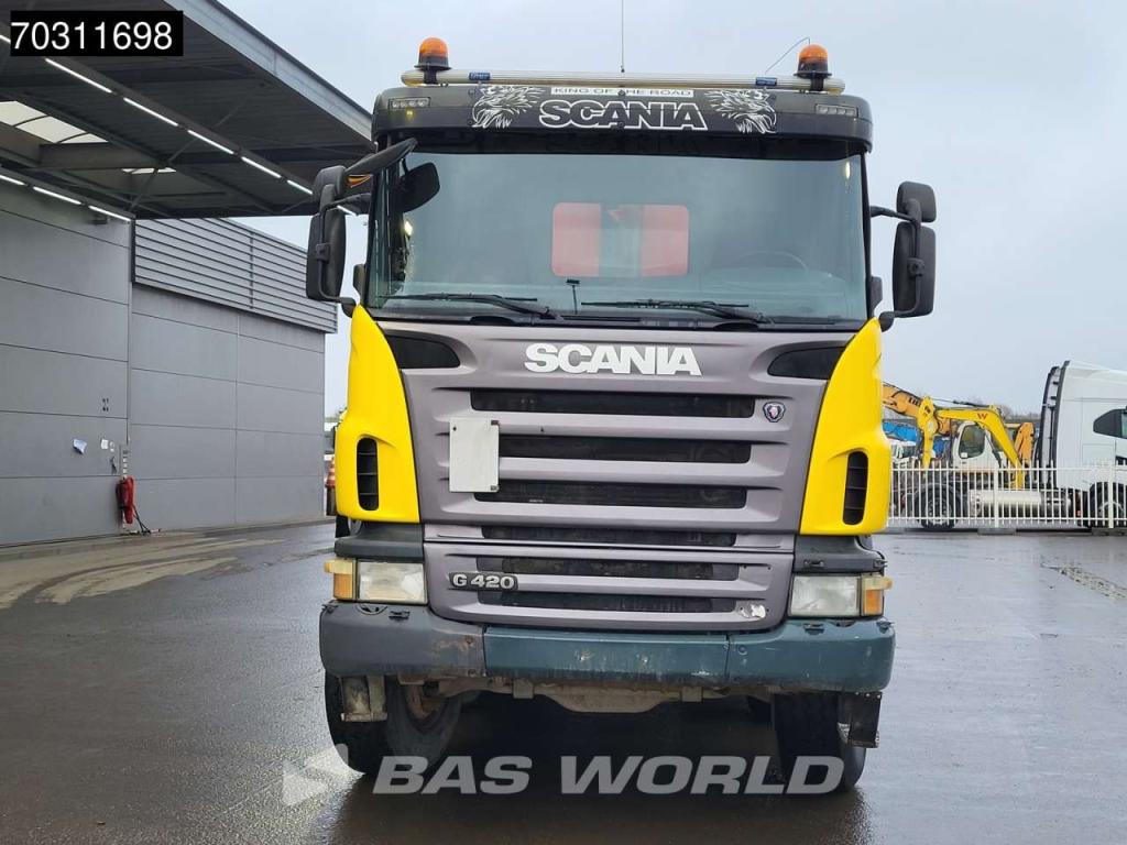 Scania G420 G 8X6 8x6 18m3 KH Kipper Steel suspension Big-Axle Euro 4 Foto 9