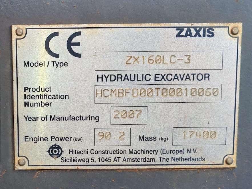 Hitachi ZX160LCN-3 Foto 8