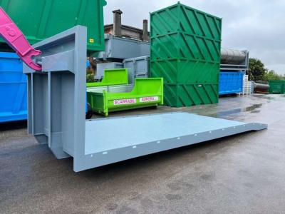 CONTAINER A PIANALE SENZA SPONDE CON CODA A ZERO P vendida por Aurora Srl