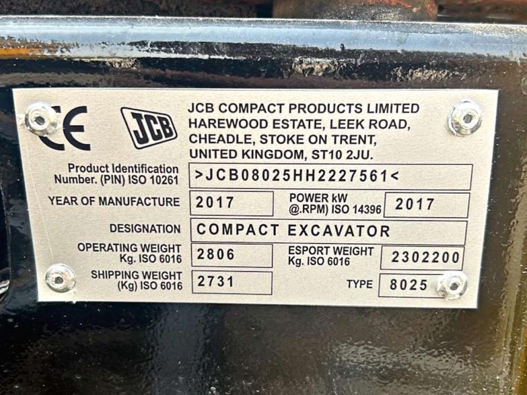 JCB 8025ZTS Foto 7