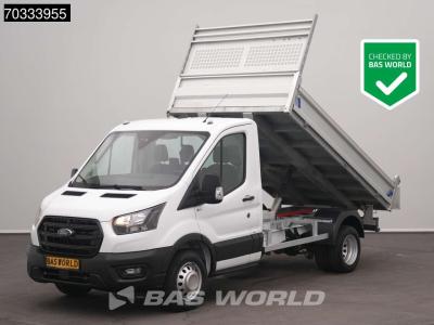 Ford Transit 170pk Kipper Dubbellucht 3,5t Trekhaak Airco Camera Euro6 Tipper Benne Kieper A/C Towbar vendida por BAS World B.V.