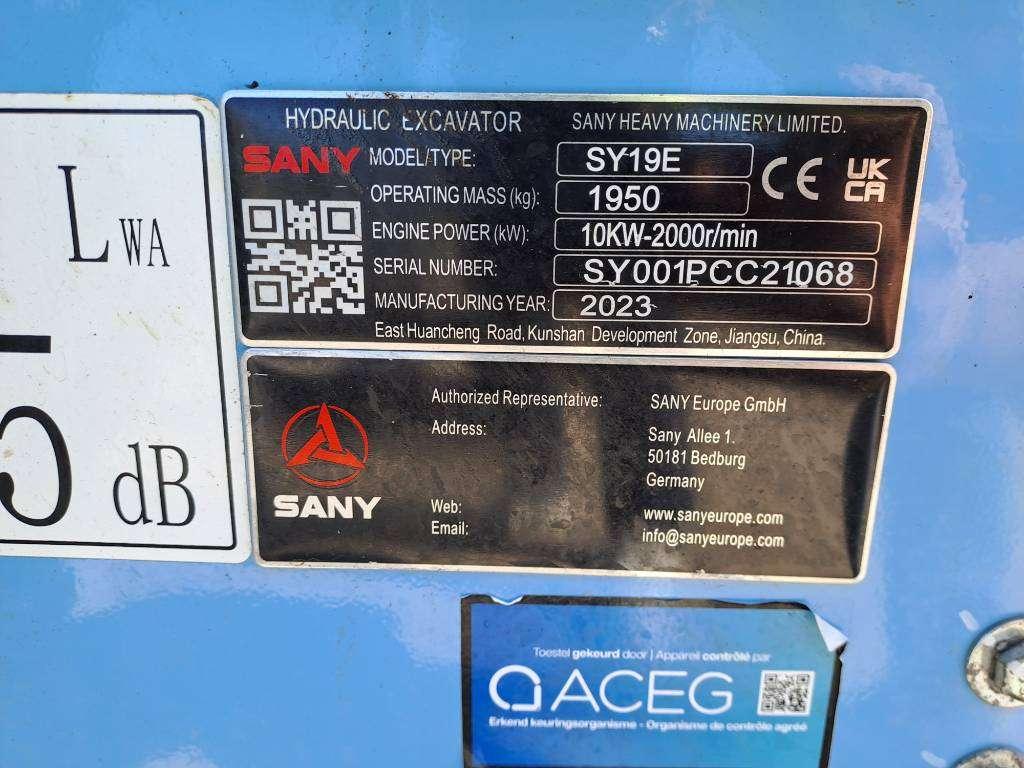 Sany SY19E Electric (3 Buckets) Foto 8