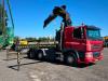 Daf CF85.430 + Effer 550 6/S Crane Foto 8 thumbnail