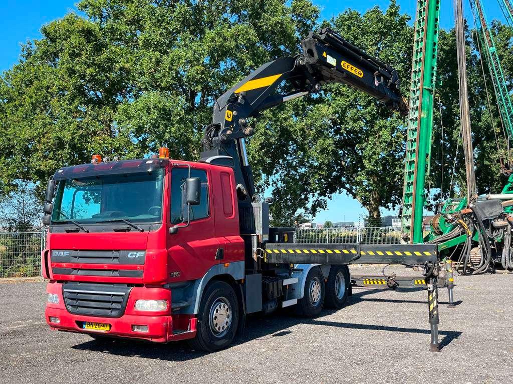 Daf CF85.430 + Effer 550 6/S Crane Foto 4