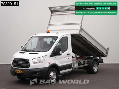 Ford Transit 170pk Kipper Dubbellucht 3,5t Trekhaak Airco Cruise Camera Euro6 Tipper Benne Kieper Airco vendida por BAS World B.V.