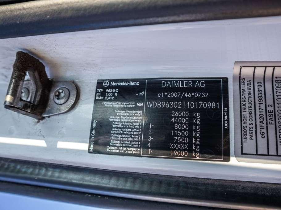 Mercedes-Benz ACTROS 2645 L+REMORQUE Foto 15