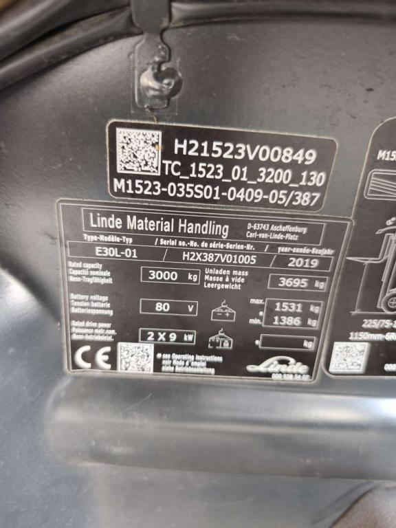 Linde E30L-01 Foto 7