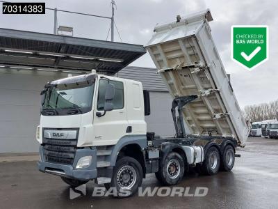Daf CF 510 8X4 12m3 Meiller 2-way tipper Steel suspension Big-Axle Sleepercab Euro 6 vendida por BAS World B.V.