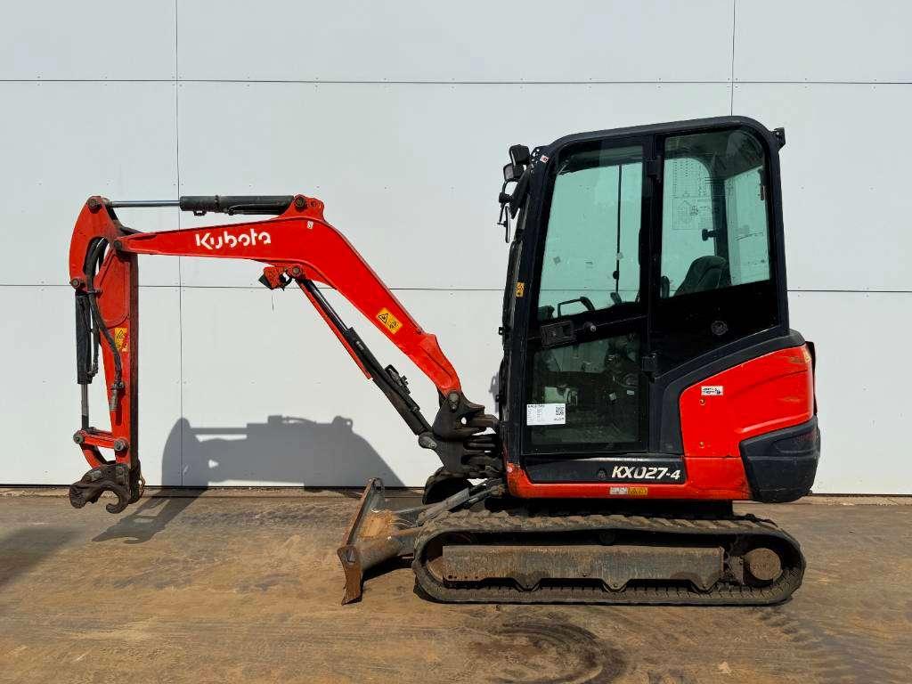 Kubota KX027-4 - Hammer Lines / Quick Coupler Foto 1