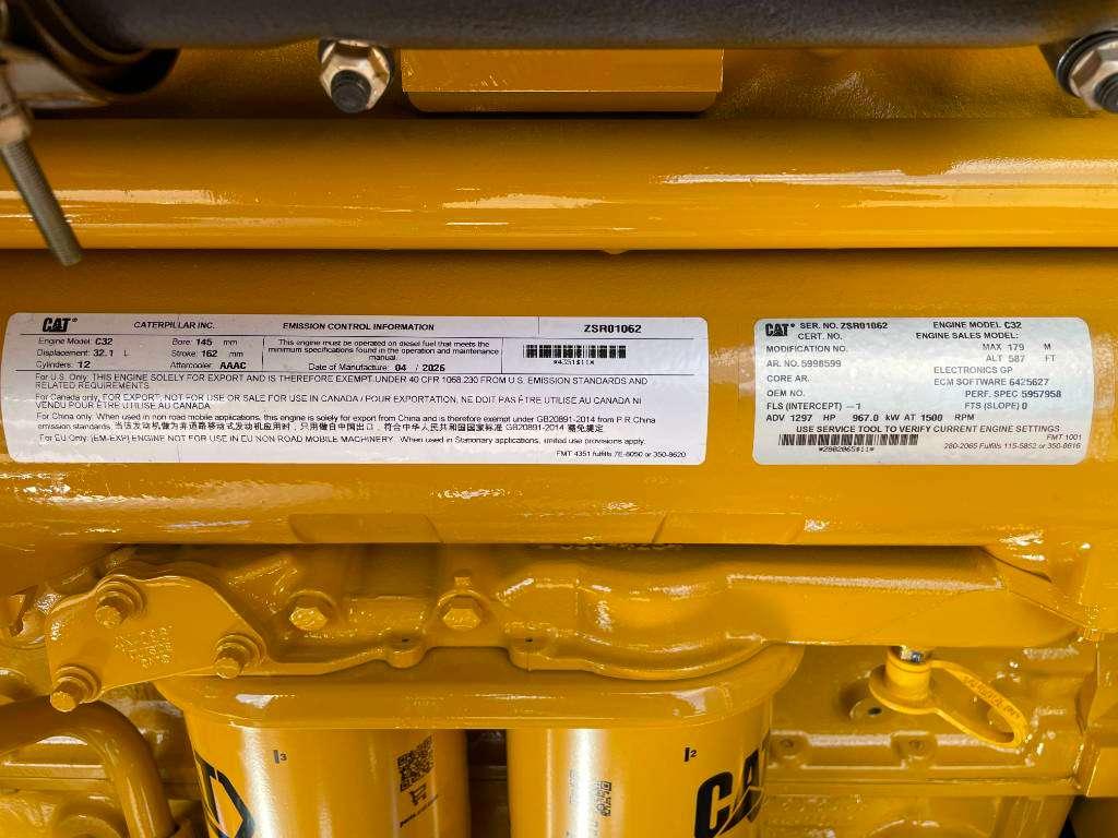 Caterpillar DE1100GC - 1.100 kVA Standby Generator - DPX-18225 Foto 14