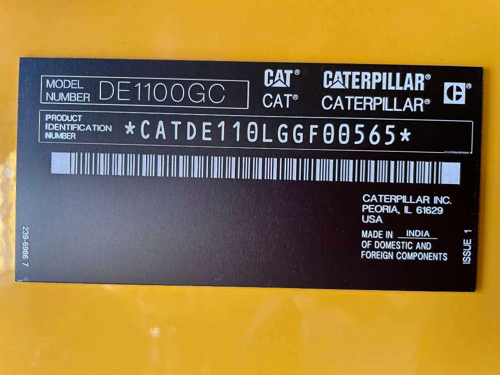 Caterpillar DE1100GC - 1.100 kVA Standby Generator - DPX-18225 Foto 17
