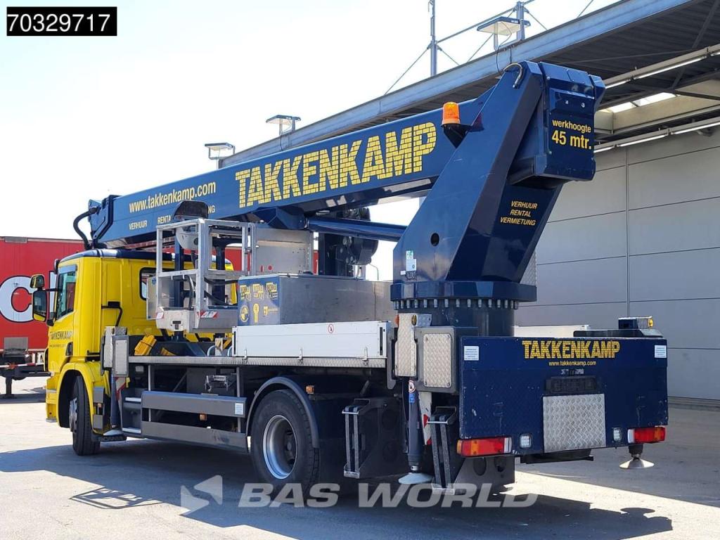 Scania P280 P 4X2 45 meter Wumag-Palfinger WT450 Hubarbeitsbühne Automatic Euro 5 Foto 14