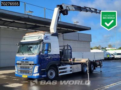 Volvo FM 500 FM 6X2 NL-Truck HMF 3220-K7 Kran Crane Winch Lift+Steering-Axle Euro 6 vendida por BAS World B.V.