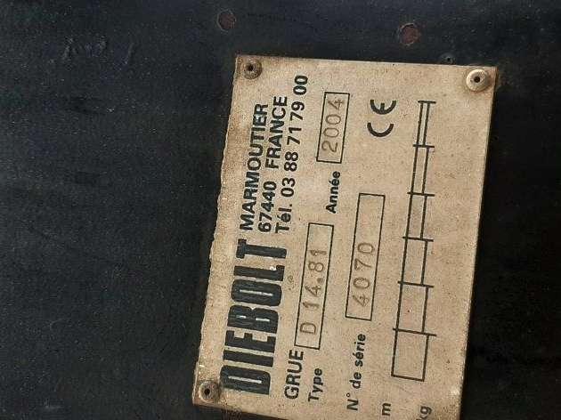 Diebolt BOOMKRAAN D14.81 Foto 1