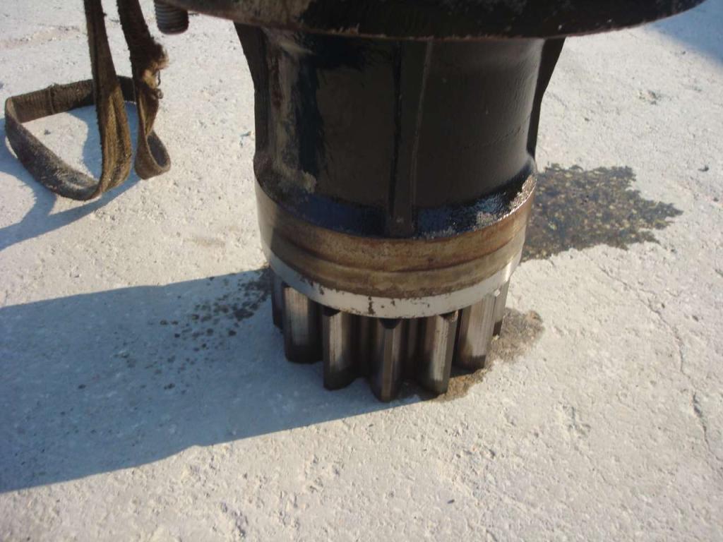 Reductor de giro para Fiat Hitachi 150W3 Foto 2