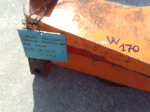 Soporte de puente trasero para Fiat Hitachi W170 Foto 4