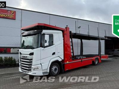 Daf XF 530 XF 4X2 NEW! BASREAL Car transporter Winch 5 spots Sleepercab Retarder ACC vendida por BAS World B.V.