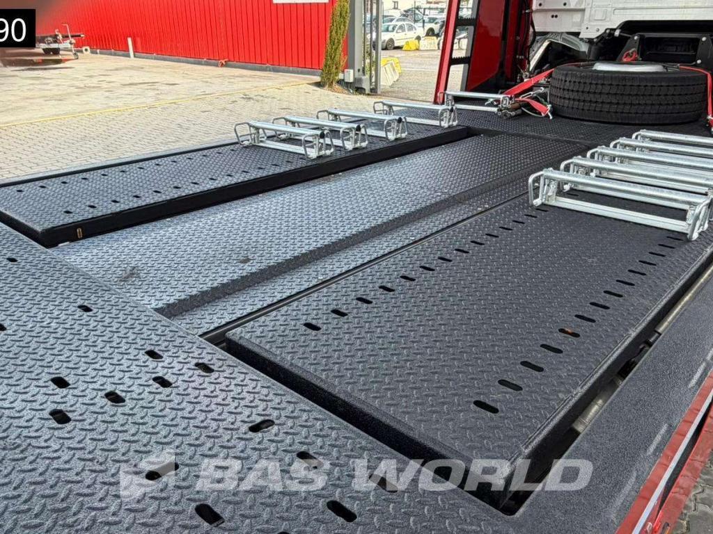 Daf XF 530 XF 4X2 NEW! BASREAL Car transporter Winch 5 spots Sleepercab Retarder ACC Foto 11