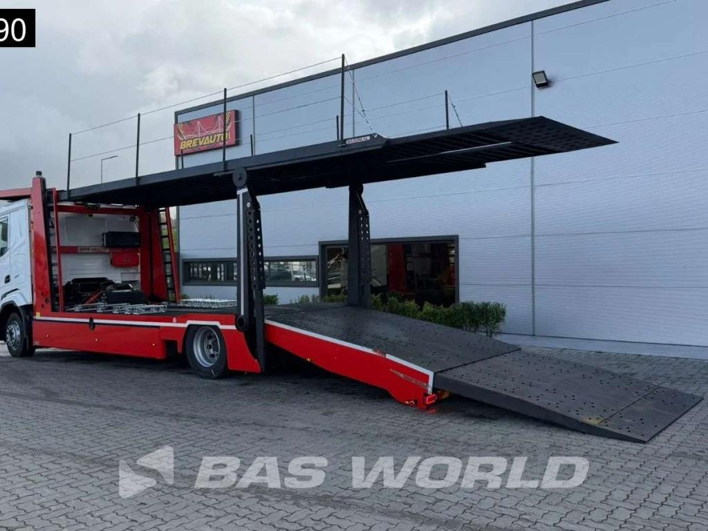 Daf XF 530 XF 4X2 NEW! BASREAL Car transporter Winch 5 spots Sleepercab Retarder ACC Foto 2