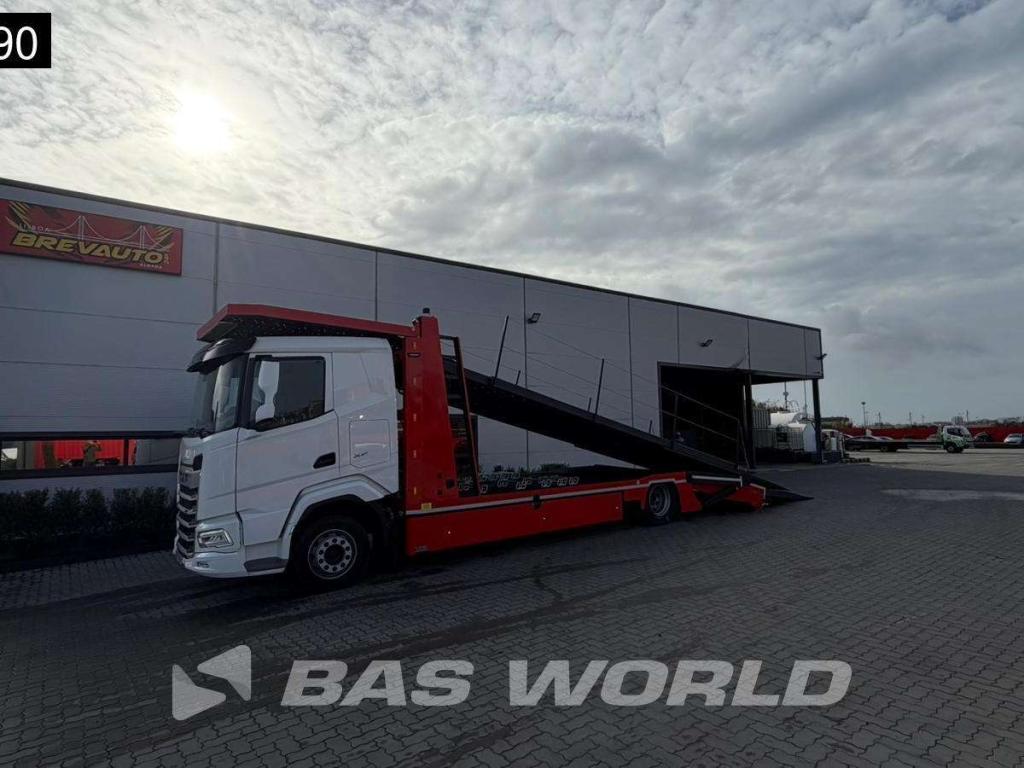 Daf XF 530 XF 4X2 NEW! BASREAL Car transporter Winch 5 spots Sleepercab Retarder ACC Foto 21