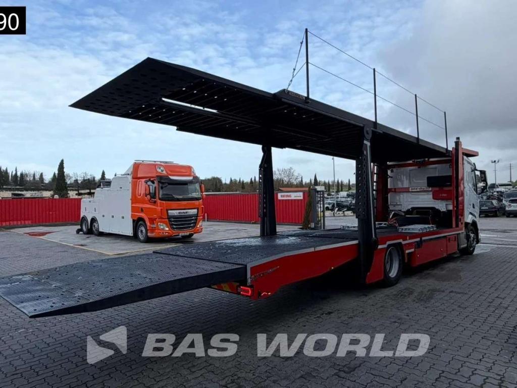 Daf XF 530 XF 4X2 NEW! BASREAL Car transporter Winch 5 spots Sleepercab Retarder ACC Foto 7