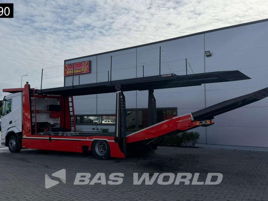 Daf XF 530 XF 4X2 NEW! BASREAL Car transporter Winch 5 spots Sleepercab Retarder ACC Foto 8