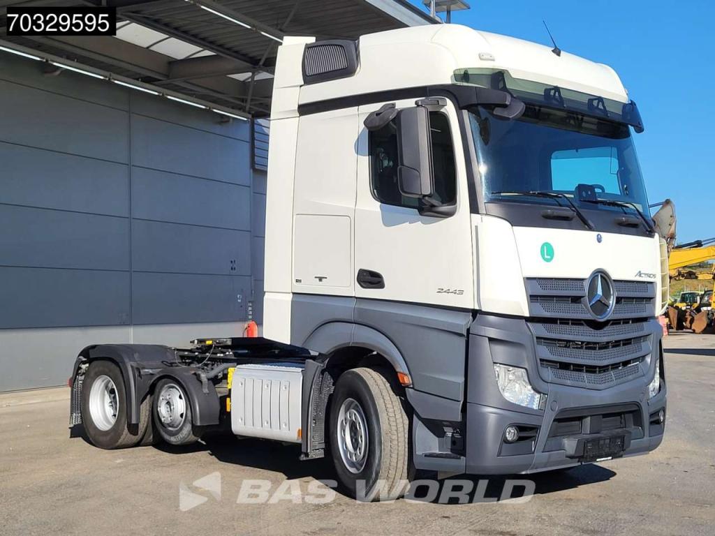 Mercedes-Benz Actros 2443 6X2 BigSpace Retarder Standklima ACC Liftachse Schiebeschüssel Foto 5