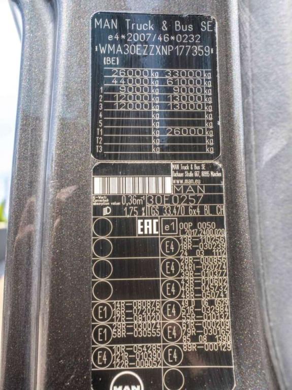 Man TGS 33.470 BL - PALFINGER Foto 22