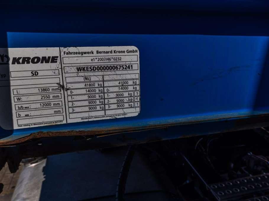 Krone SD P27-ALU BORDEN/RIDEAUX/LADEBOARD Foto 17