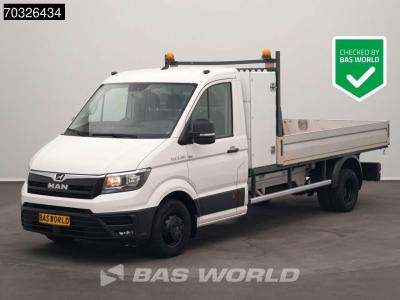 Man TGE 3.180 Open Laadbak 3,5t Trekhaak 180PK Navi Airco Cruise Euro6 Pritsche Pickup Open Box A/C Tow vendida por BAS World B.V.