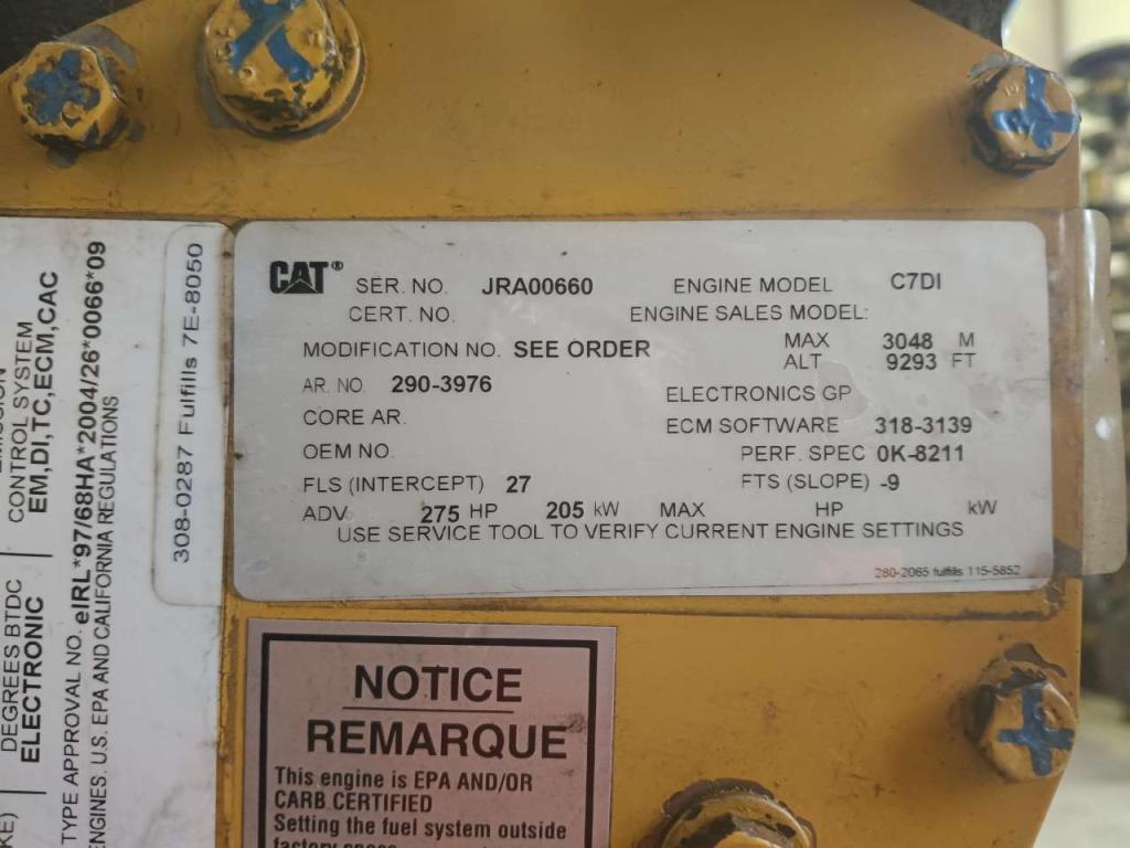 Motor para Caterpillar C7 Foto 9