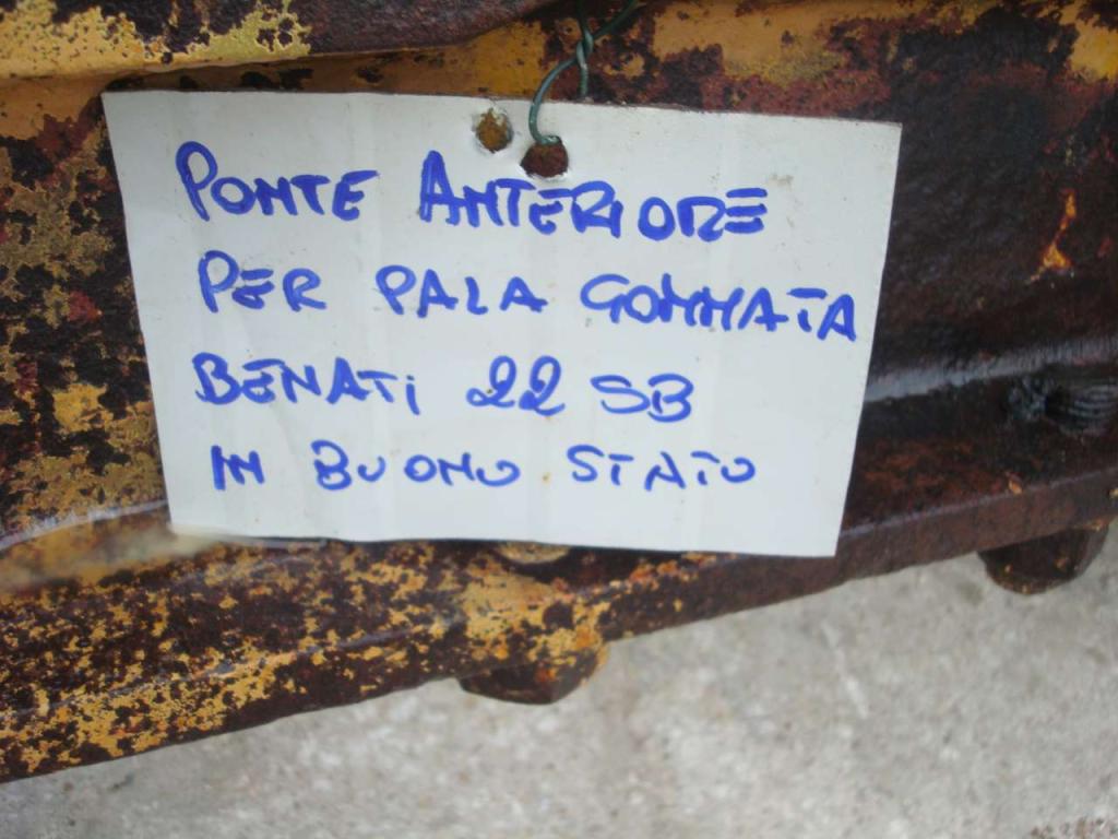 Eje delantero para Benati 22 SB Foto 5