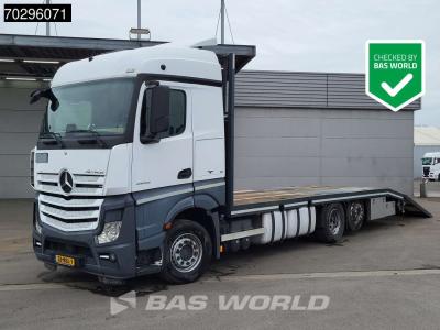 Mercedes-Benz Actros 2543 Actros 6X2 NL-Truck Machine transporter oprijwagen Retarder Lift-Axle ACC Euro 6 vendida por BAS World B.V.