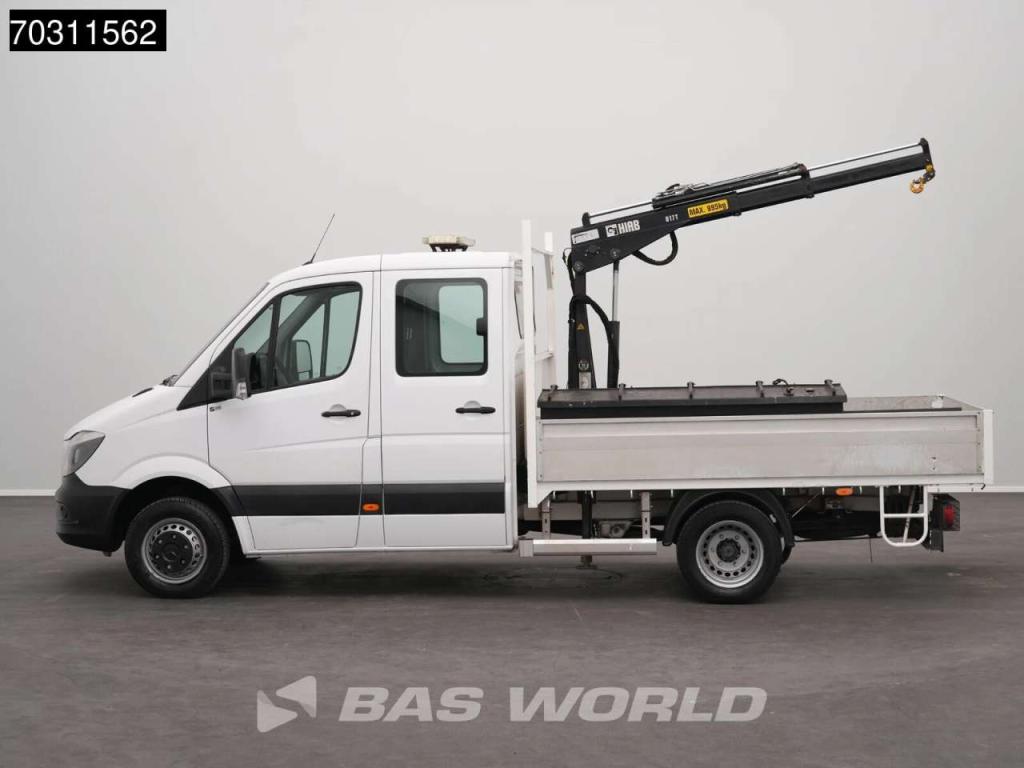 Mercedes-Benz Sprinter 513 CDI Automaat Kraanwagen HIAB 017T Dubbellucht Trekhaak Airco Euro6 Kraan Crane Kranwag Foto 15