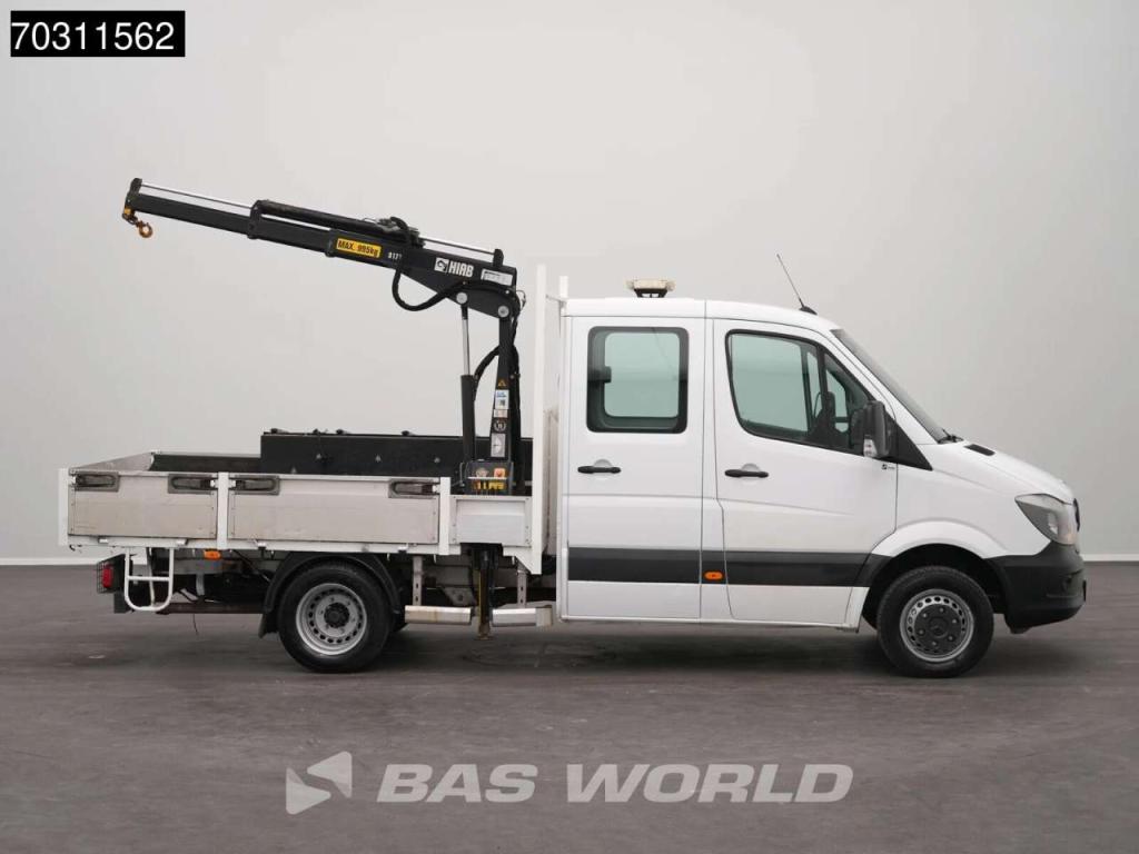 Mercedes-Benz Sprinter 513 CDI Automaat Kraanwagen HIAB 017T Dubbellucht Trekhaak Airco Euro6 Kraan Crane Kranwag Foto 16
