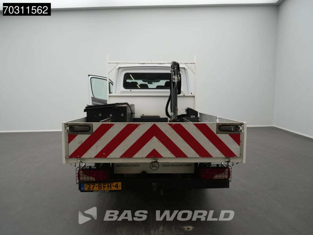 Mercedes-Benz Sprinter 513 CDI Automaat Kraanwagen HIAB 017T Dubbellucht Trekhaak Airco Euro6 Kraan Crane Kranwag Foto 18