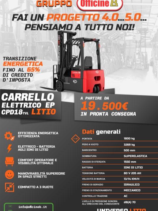 EP Equipment CPD18 LITIO Foto 1