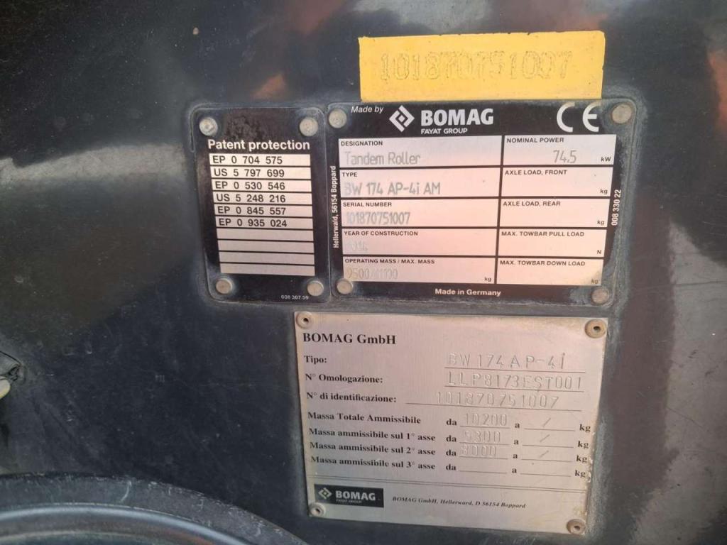 Bomag BW 174 AP-4i AM Foto 12